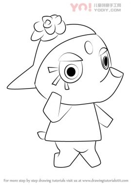 了解如何从动物过境中绘制Elena（动物横穿）-优优资源