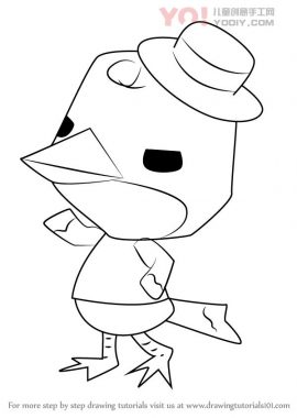 学习如何从动物交叉（动物横穿）画出闪光灯-优优资源