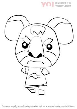 了解如何从动物过境中绘制歌剧（动物横穿）-优优资源