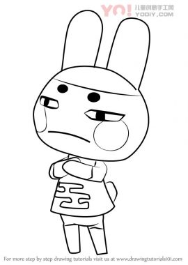 学习如何从动物交叉面绘Genji（动物横穿）-优优资源