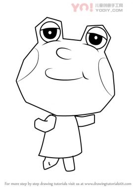 了解如何从动物过境中画出哈克（动物过境）-优优资源