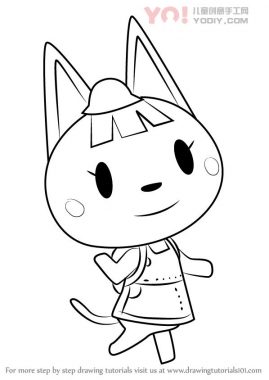 了解如何从动物过境中绘制凯蒂（动物横穿）-优优资源