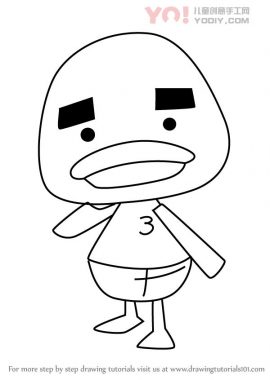 学习如何从动物交叉（动物横穿）绘制Joey-优优资源