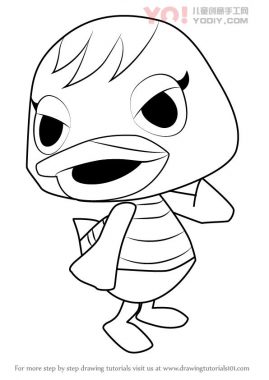 学习如何从动物过境绘制槌（动物横穿）-优优资源