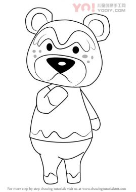 学习如何从动物交叉（动物横穿）绘制Nate-优优资源