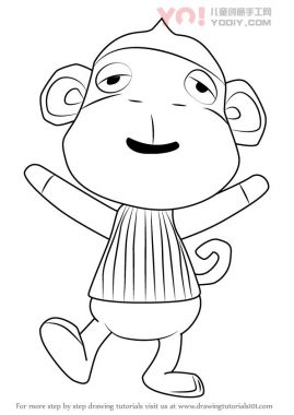 学习如何从动物交叉（动物横穿）绘制Monty-优优资源