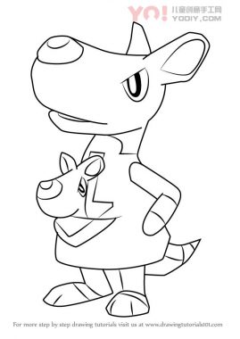 了解如何从动物交叉（动物横穿）绘制Mathilda-优优资源