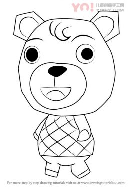 学习如何从动物交叉（动物横穿）中画橄榄-优优资源