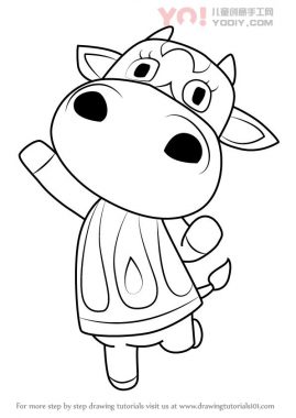 学习如何从动物交叉（动物横穿）绘画帕蒂-优优资源