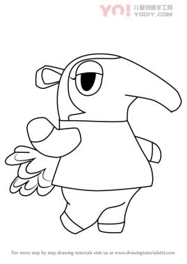 学习如何从动物过境中画出Pango（动物横穿）-优优资源