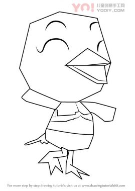 学习如何从动物交叉绘制吹笛者（动物横穿）-优优资源