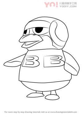 学习如何从动物过境的冰球（动物横穿）画画-优优资源