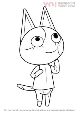 学习如何从动物交叉（动物横穿）绘制Purrl-优优资源