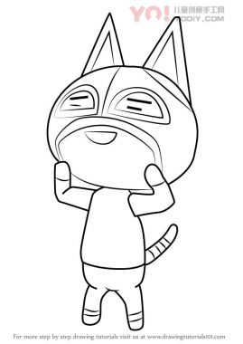 学习如何从动物交叉（动物横穿）绘制臭味-优优资源