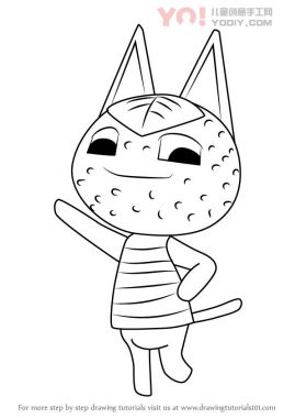 学习如何从动物交叉（动物过境）绘制橘子-优优资源