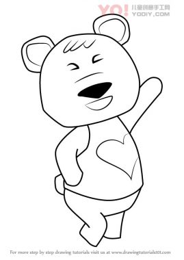 学习如何从动物过境中绘制芭蕾舞短裙（动物横穿）-优优资源