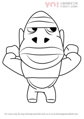 学习如何从动物交叉（动物横穿）绘制yodel-优优资源