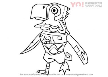 了解如何从动物过境中画出艾利（动物横穿）-优优资源