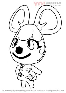 学习如何从动物过境中绘制布雷（动物过境）-优优资源