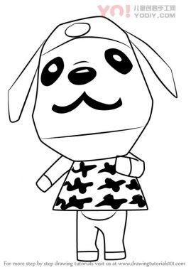 学习如何从动物交叉（动物横穿）绘制弓-优优资源