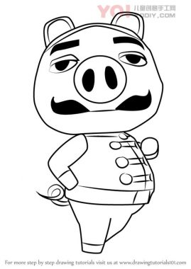 学习如何从动物交叉面（动物过境）画出-优优资源