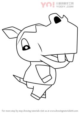 学习如何从动物交叉（动物横穿）绘制克拉拉-优优资源