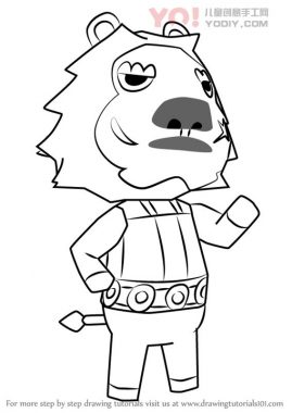 学习如何从动物交叉（动物横穿）绘制Elvis-优优资源