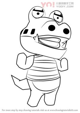 学习如何从动物过境中画del（动物横穿）-优优资源