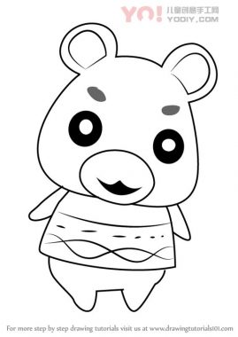 学习如何从动物过境中绘制扁屈（动物横穿）-优优资源