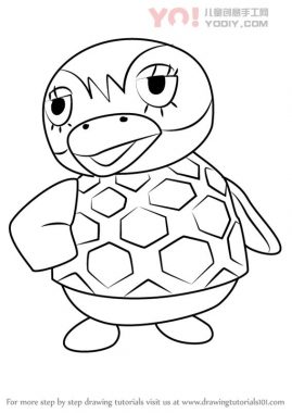 学习如何从动物交叉（动物过境）绘制Flo-优优资源