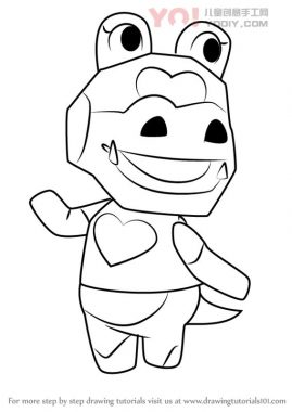 学习如何从动物交叉（动物过境）绘制Gayle-优优资源