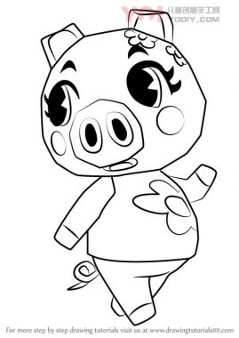 学习如何从动物过境中绘制庆祝活动（动物横穿）-优优资源