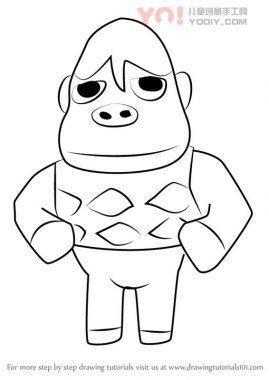 了解如何从动物过境（动物过境）画出汉斯-优优资源