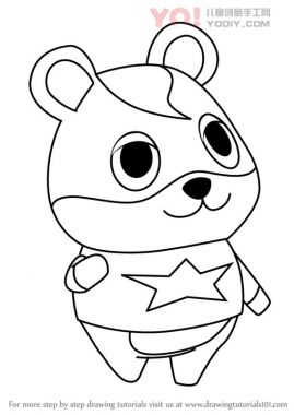 学习如何从动物交叉（动物横穿）绘制哈姆雷特-优优资源