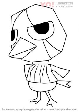 学习如何从动物过境中绘制乔（动物过境）-优优资源