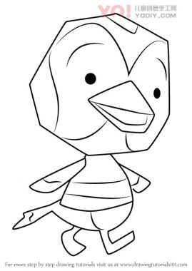 学习如何从动物交叉面绘雅各（动物横穿）-优优资源