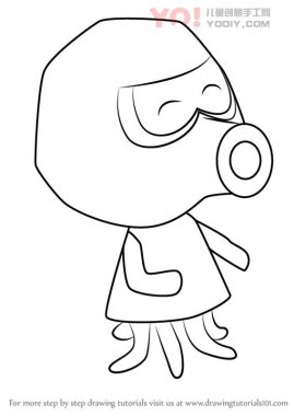 学习如何从动物过境中绘制Inkwell（动物横穿）-优优资源