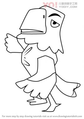 了解如何从动物过境中绘制Keaton（动物横穿）-优优资源