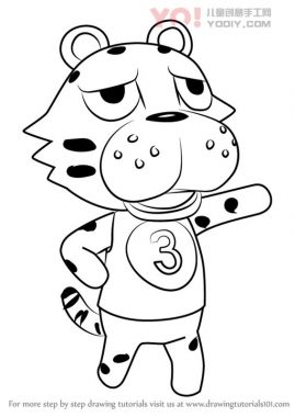 学习如何从动物过境（动物横穿）绘制莱昂纳多-优优资源