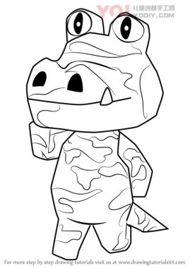 学习如何从动物交叉（动物过境）绘制-优优资源