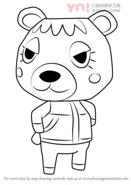 了解如何从动物过境中绘制Tammy（动物横穿）-优优资源