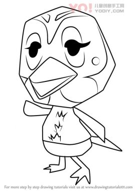 学习如何从动物过境（动物过境）绘制罗莎女士-优优资源