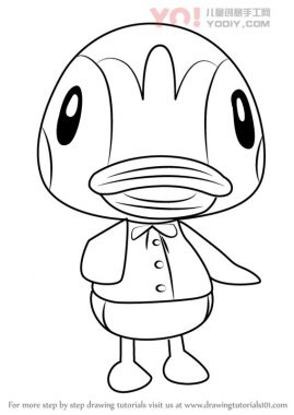 学习如何从动物交叉（动物过境）绘制莫莉-优优资源