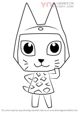 学习如何从动物过境（动物横穿）绘制喵喵-优优资源