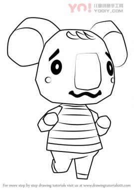 了解如何从动物交叉（动物横穿）绘制梅尔巴（动物横穿）-优优资源