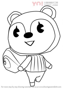 学习如何从动物交叉（动物过境）绘制罂粟-优优资源