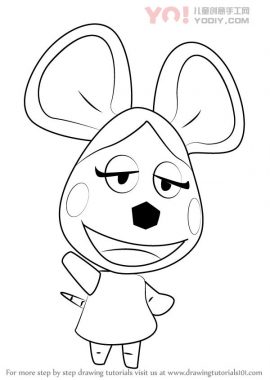 学习如何从动物交叉（动物横穿）绘制Anicotti-优优资源