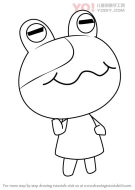 了解如何从动物交叉（动物横穿）画jeremiah-优优资源