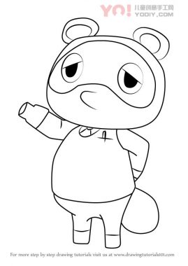 了解如何从动物交叉面绘汤姆角落（动物过境）-优优资源