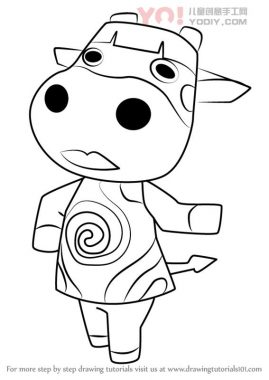 了解如何从动物过境中绘制Naomi（动物横穿）-优优资源